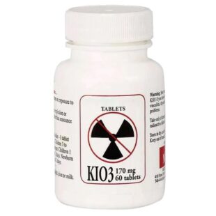 Potassium Iodate Tablets – KIO3 (170mg, 60ct)